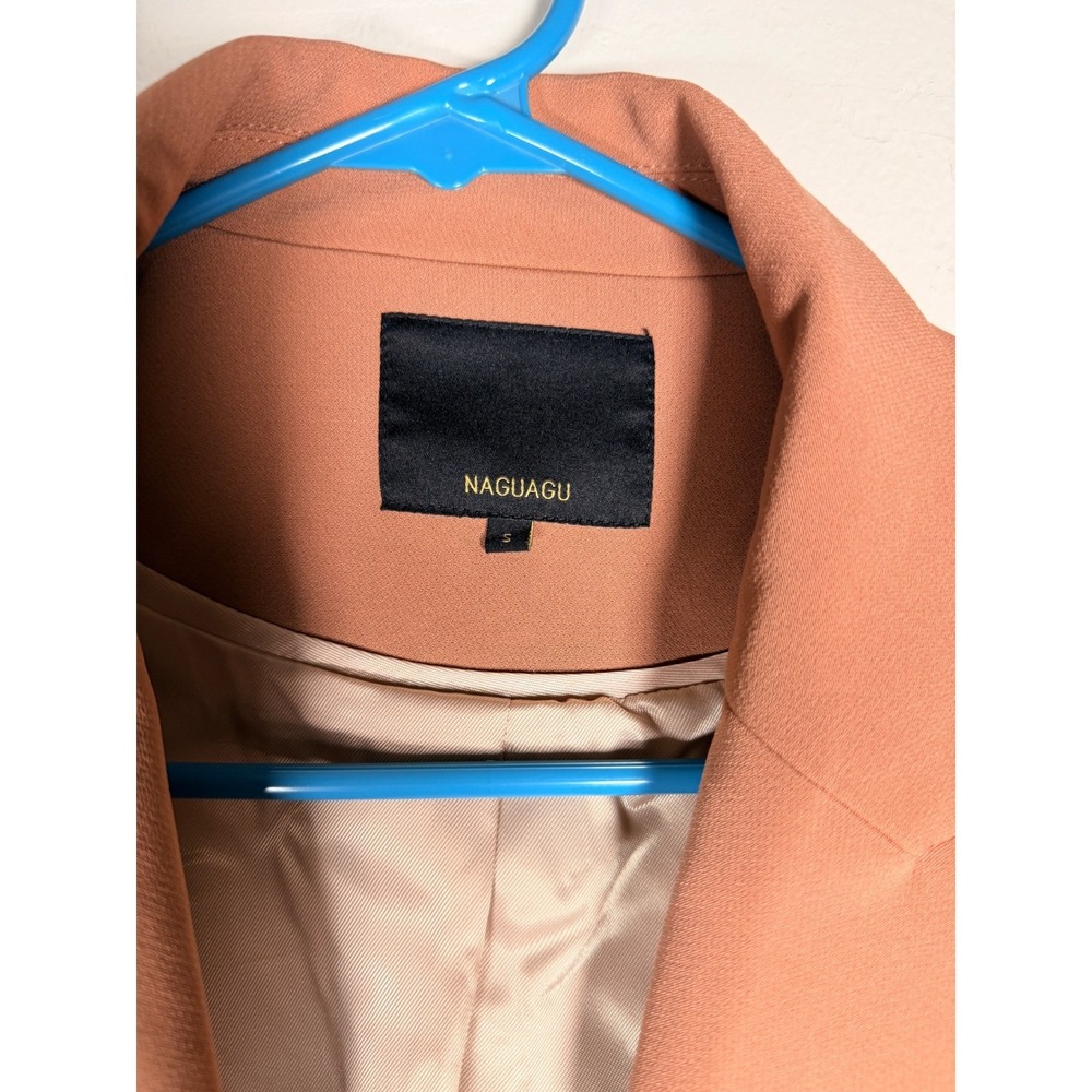 Naguagu Womens Double Breasted Blazer Size S - Picture 4 of 6